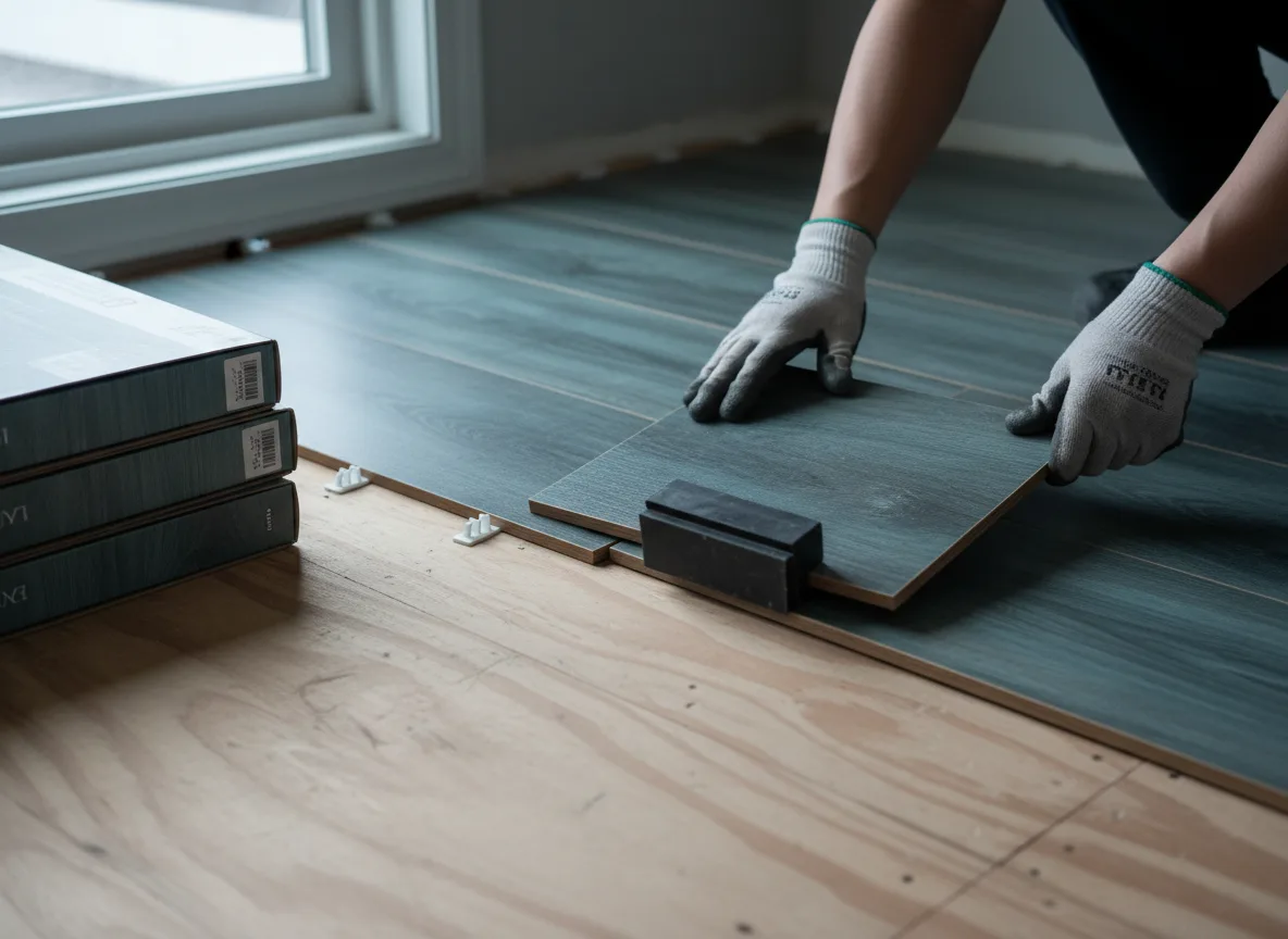 Luxury Vinyl Plank Installation company in Samaria, MI